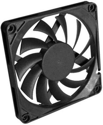 CE / UL Bathroom 12V Cooling Fan 8010 x 80 x 10 mm for Industry