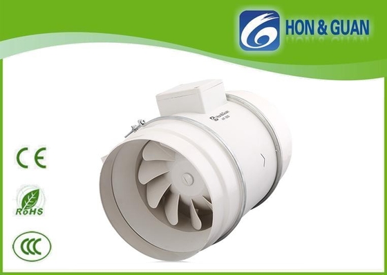 EC 외부 회전자 모터와 HVAC 온실 인라인 환풍기들 / 8 인치 덕트팬